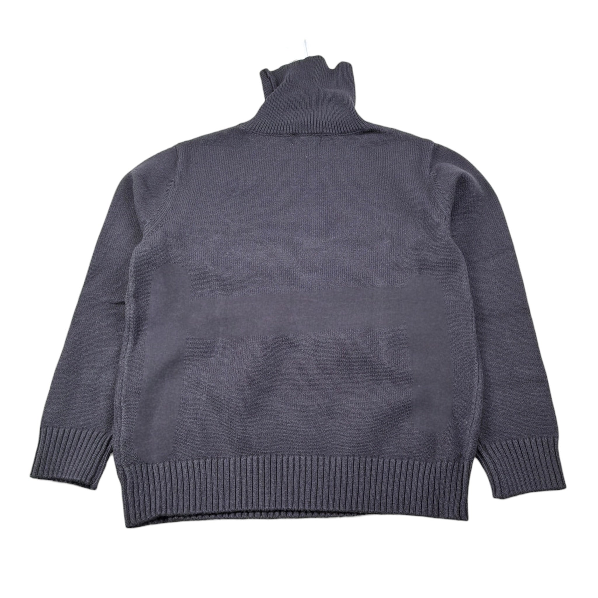 Bikkembergs Maglia Collo Alto tinta unita con Stampa Blu per Bambino BK3646 BLU BiKKEMBERGS 