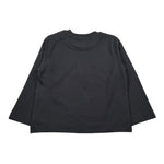Bikkembergs Shirt Girocollo tinta unita con Logo Nero per Bambino BK3733 NERO BiKKEMBERGS 
