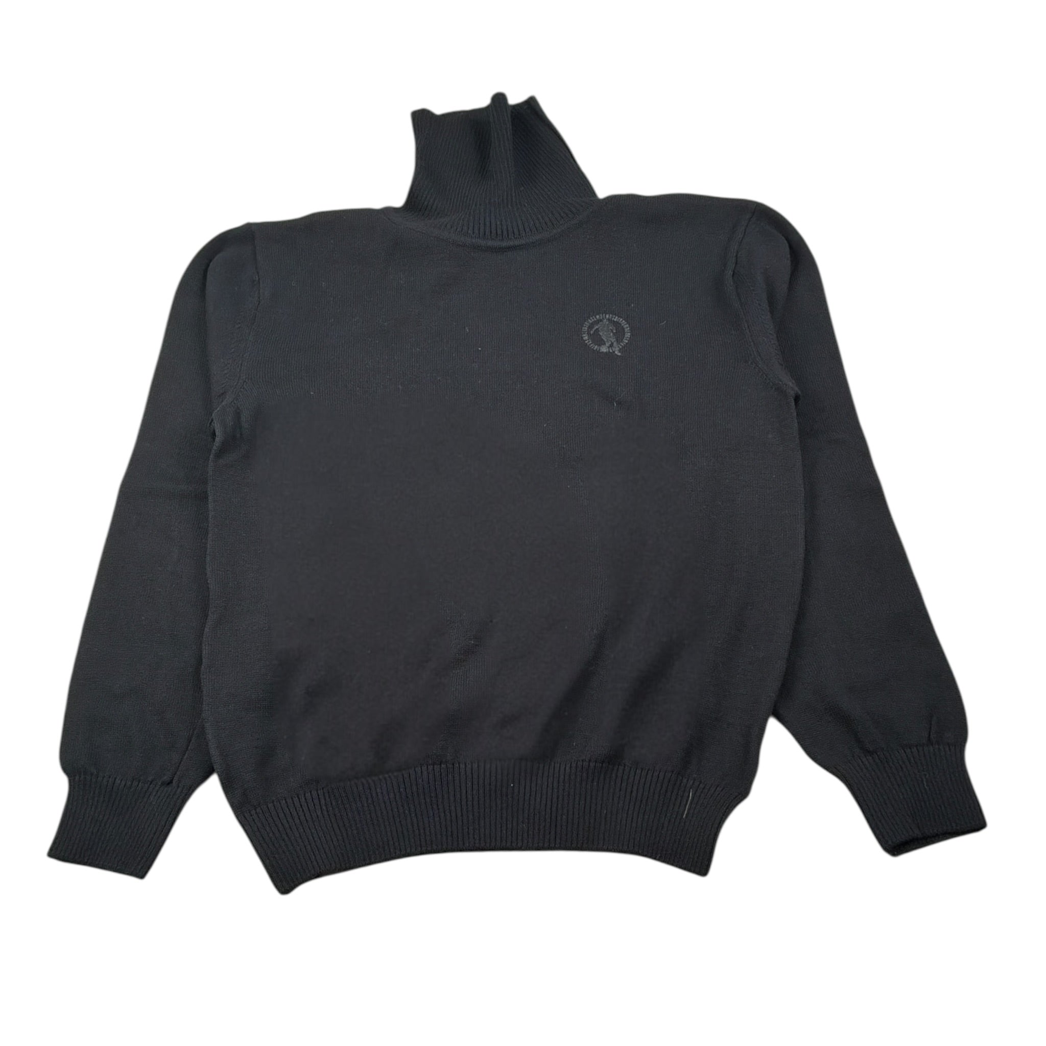Bikkembergs Maglia Collo Alto tinta unita Nero per Bambino BK3748X NERO BiKKEMBERGS 