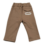 Bikkembergs Pantalone tinta unita con Elastico In Vita Cammello per Neonato BK3822 CAMMELLO BiKKEMBERGS 