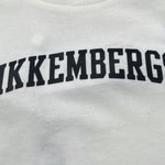 Bikkembergs Shirt tinta unita con Stampa Bianco per Neonato BK3825 BIANCO BiKKEMBERGS 