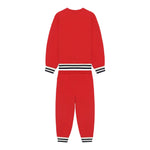 Bikkembergs Completo 2Pz Felpa-Pantalone Rosso per Bambino BK3831JX ROSSO BiKKEMBERGS 