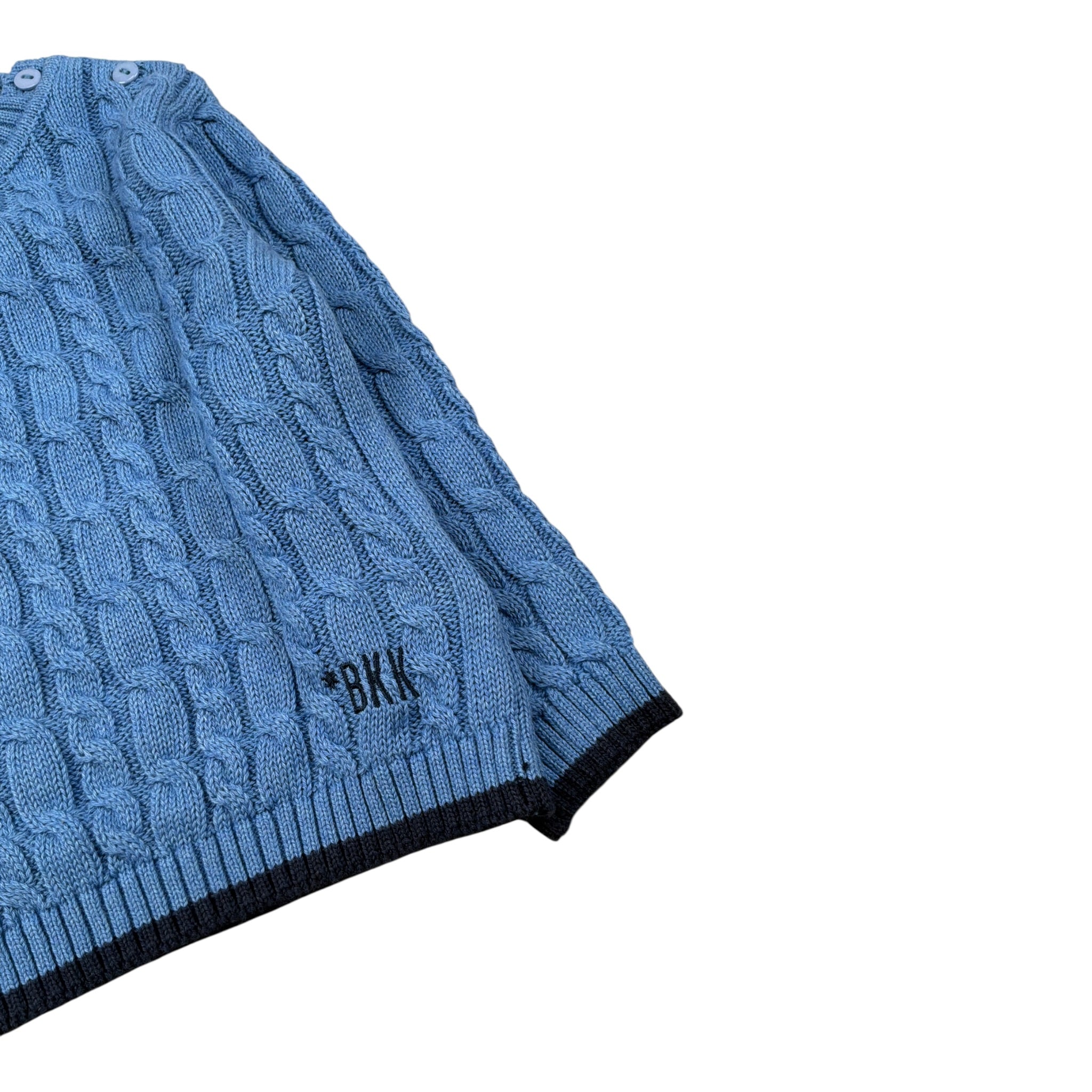 Bikkembergs Maglia Girocollo tinta unita Azzurro per Neonato BK3835X AZZURRO BiKKEMBERGS 