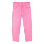 Billieblush Jeans tinta unita con Girovita Regolabile Rosa Fluo per Bambina TWILL ROSA FLUO BillIEBLUSH 