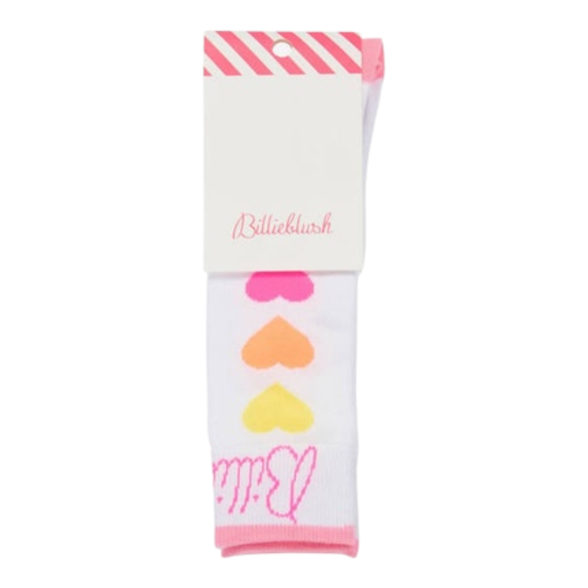 Billieblush Calzini tinta unita con Stampe Bianco per Bambina U10513 BIANCO BillIEBLUSH 