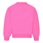 Billieblush Felpa Chiusa Girocollo tinta unita con Stampa Fuxia per Neonata U20473 FUXIA BillIEBLUSH 