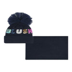 Billieblush Set Cappello Sciarpa tinta unita Blu per Bambina U20611J BLU BillIEBLUSH 