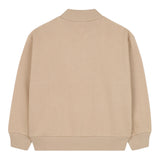 Billieblush Felpa con Mezza Zip tinta unita Beige per Bambino U21164 BEIGE BillIEBLUSH 