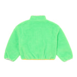 Billieblush Giubbino tinta unita con Zip Verde Fluo per Bambina U21174 VERDE FLUO BillIEBLUSH 
