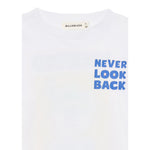 Billieblush Shirt Girocollo tinta unita con Stampa Bianco per Bambino U21180 BIANCO BillIEBLUSH 