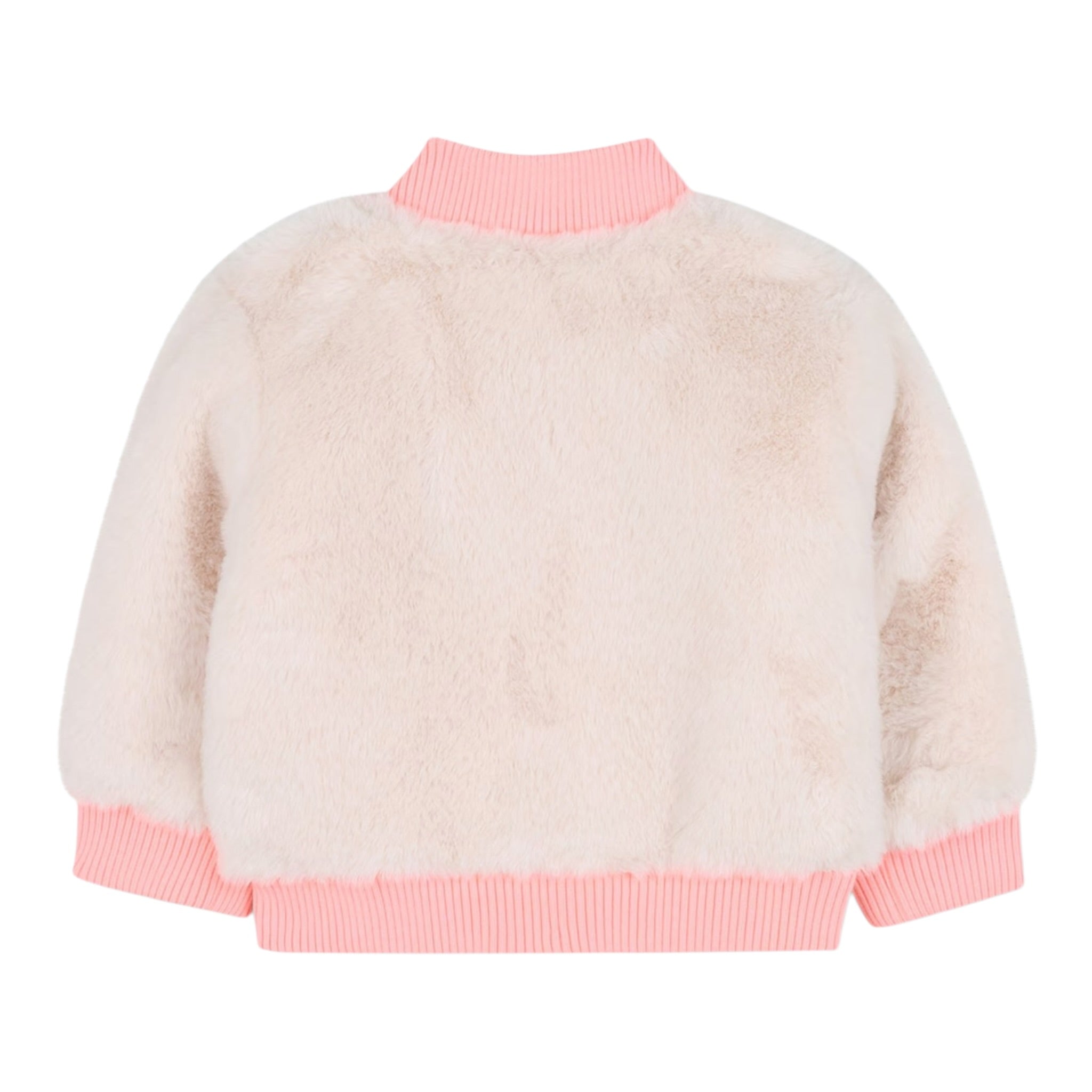 Billieblush Pelliccia tinta unita con Zip Rosa per Neonata U21251X ROSA BillIEBLUSH 