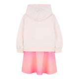 Billieblush Abito Felpa Manica Lunga Bicolore Rosa per Bambina U21284 ROSA BillIEBLUSH 