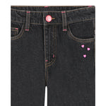 Billieblush Jeans tinta unita Modello Palazzo Nero per Bambina U21340X NERO BillIEBLUSH 