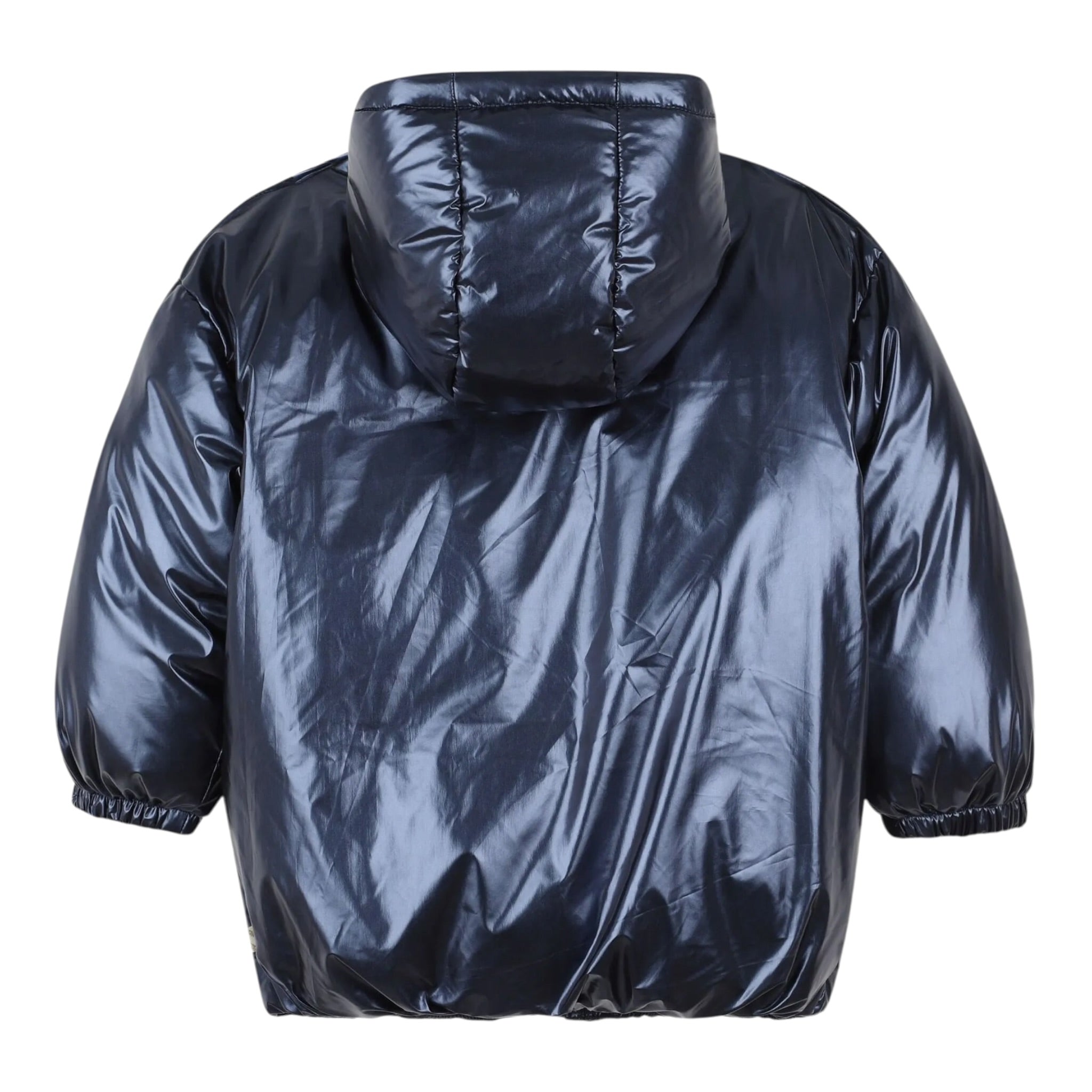 Billieblush Giubbino tinta unita con Cappuccio Blu per Bambina U21354 BLU BillIEBLUSH 