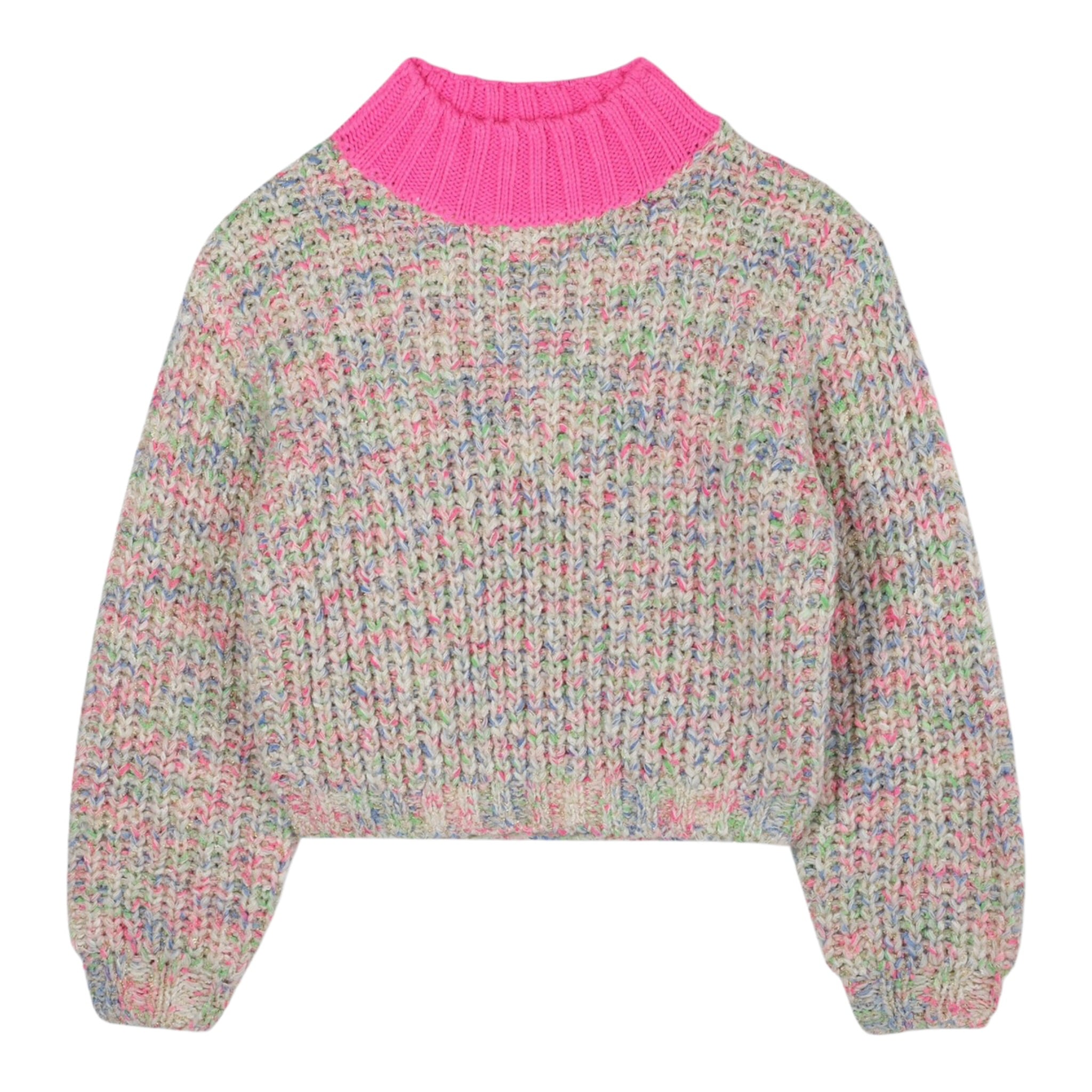 Billieblush Maglia Girocollo In Contrasto Multicolor per Bambina U21367JXX MULTICOLOR BillIEBLUSH 