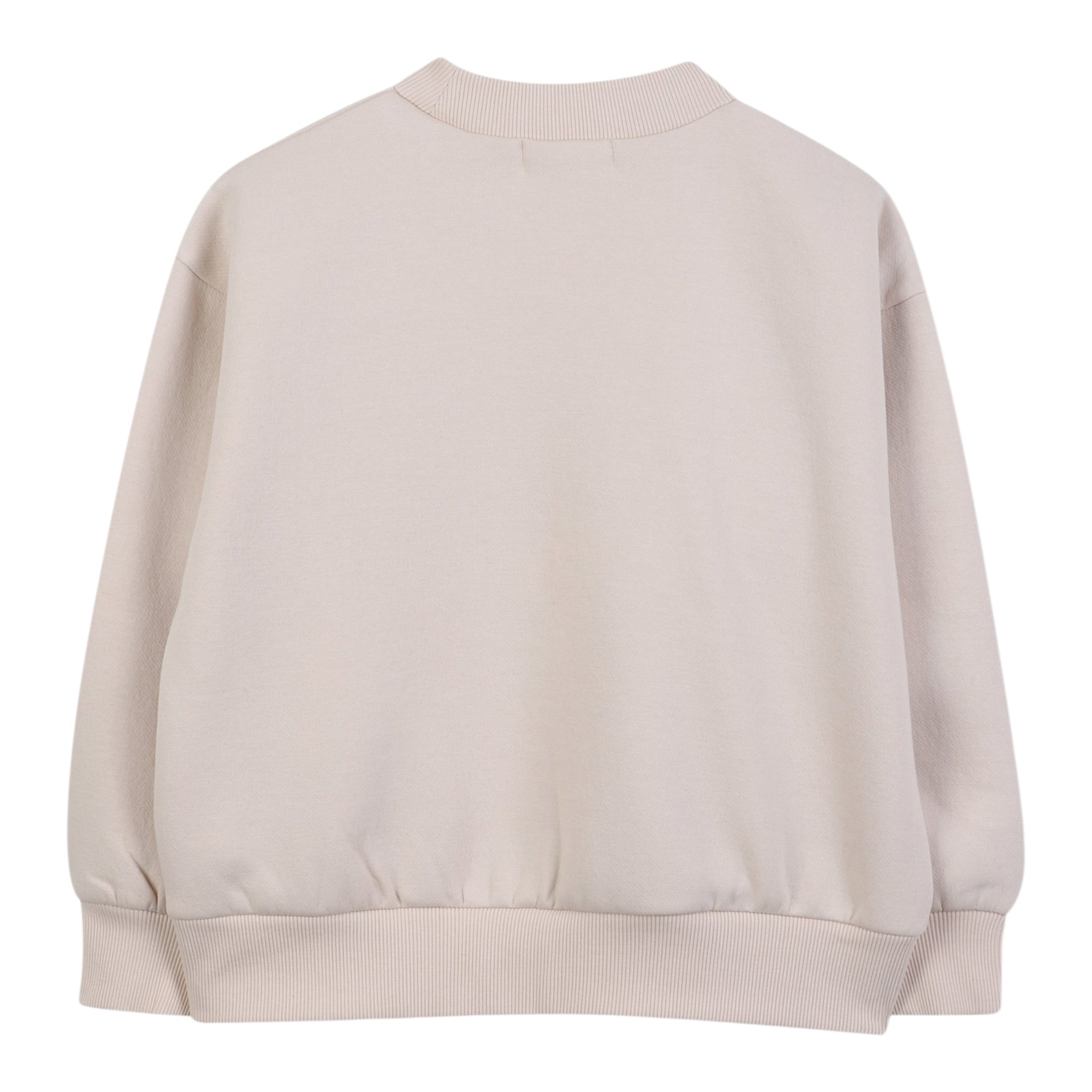 Billieblush Felpa Chiusa Girocollo tinta unita Beige per Bambino U21578 BEIGE BillIEBLUSH 
