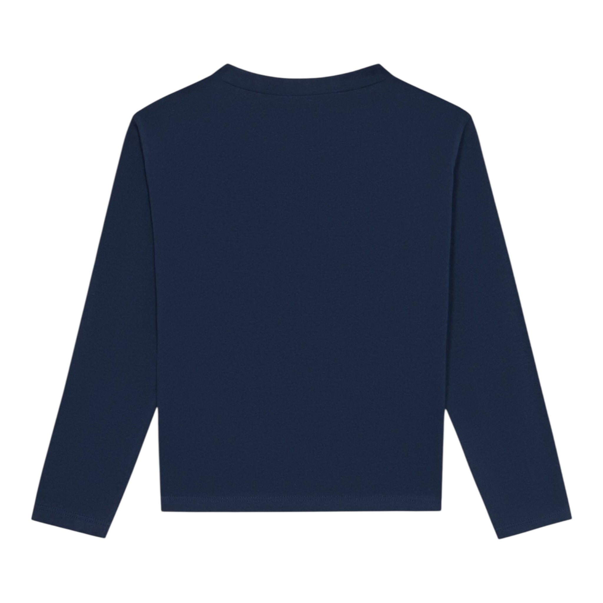 Billieblush Shirt Girocollo tinta unita con Stampe Blu per Bambina U21609 BLU BillIEBLUSH 