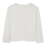 Billieblush Shirt Girocollo tinta unita con Paillettes Panna per Neonata U21610XN PANNA BillIEBLUSH 