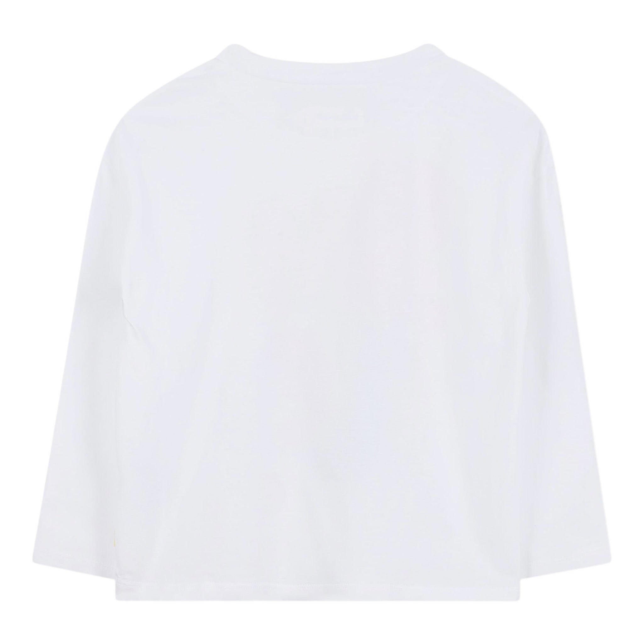 Billieblush Shirt Girocollo tinta unita con Stampa Bianco per Bambina U21637X BIANCO BillIEBLUSH 