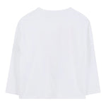 Billieblush Shirt Girocollo tinta unita con Stampa Bianco per Neonata U21637XX BIANCO BillIEBLUSH 