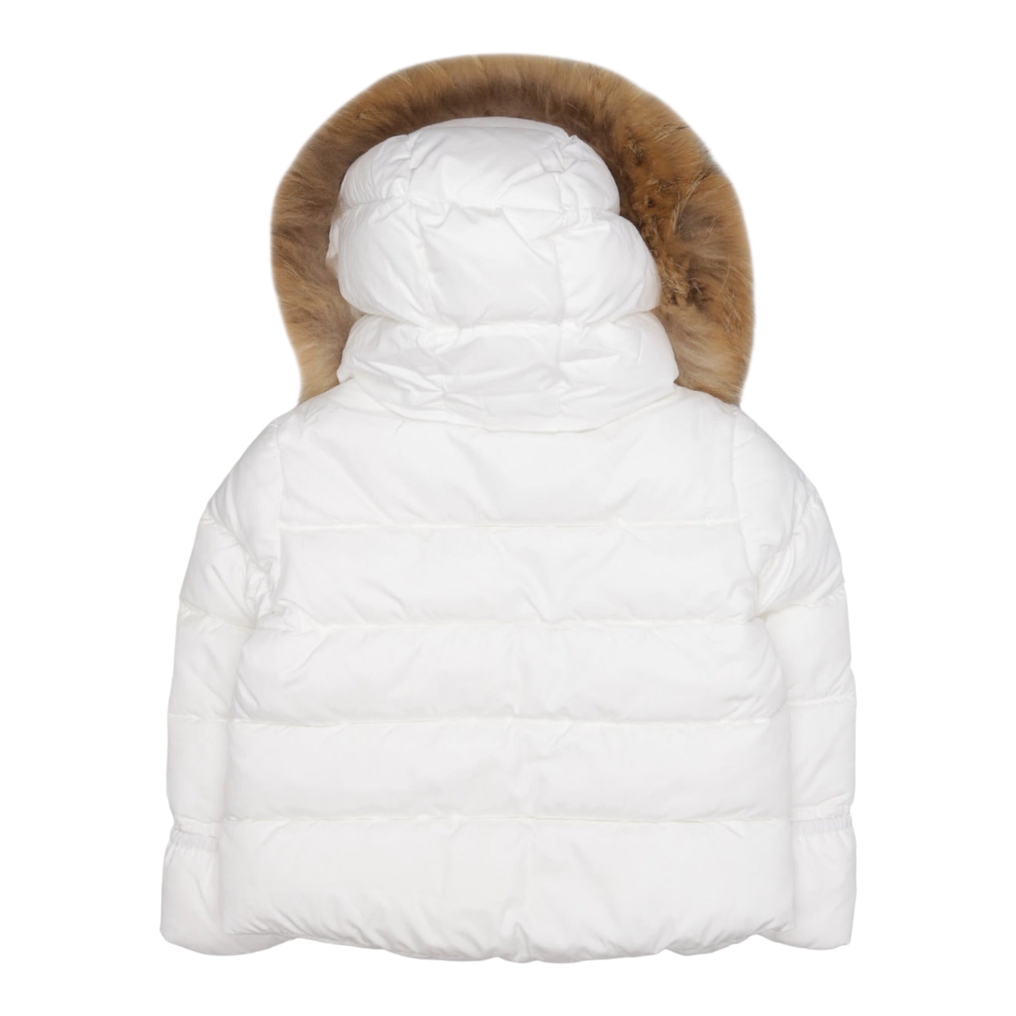 Blauer Giubbino tinta unita con Cappuccio Bianco per Neonato 23WBBXC02296 BIANCO BLAUER 