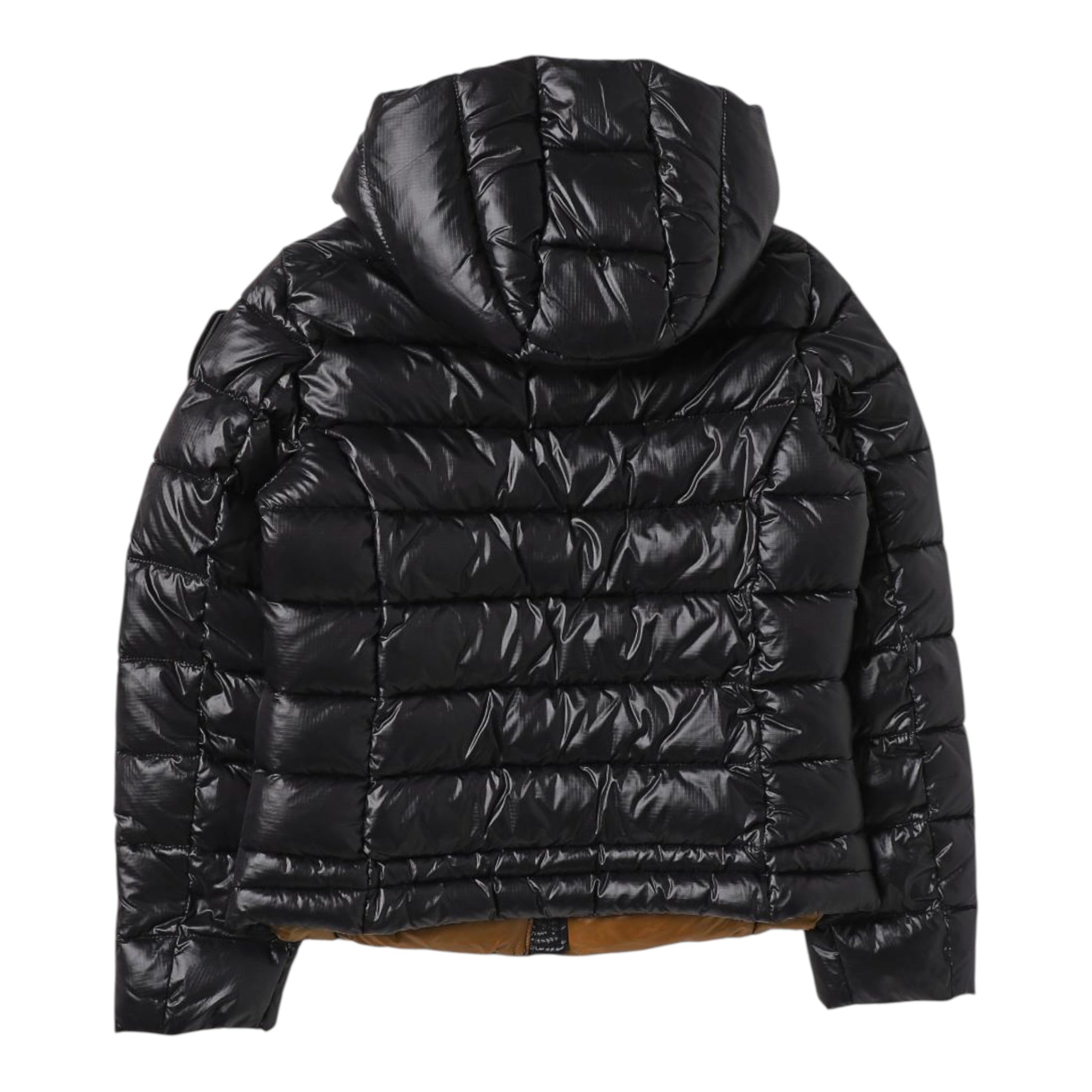 Blauer Giubbino tinta unita con Cappuccio Nero per Bambino 23WBLGC02214 NERO BLAUER 