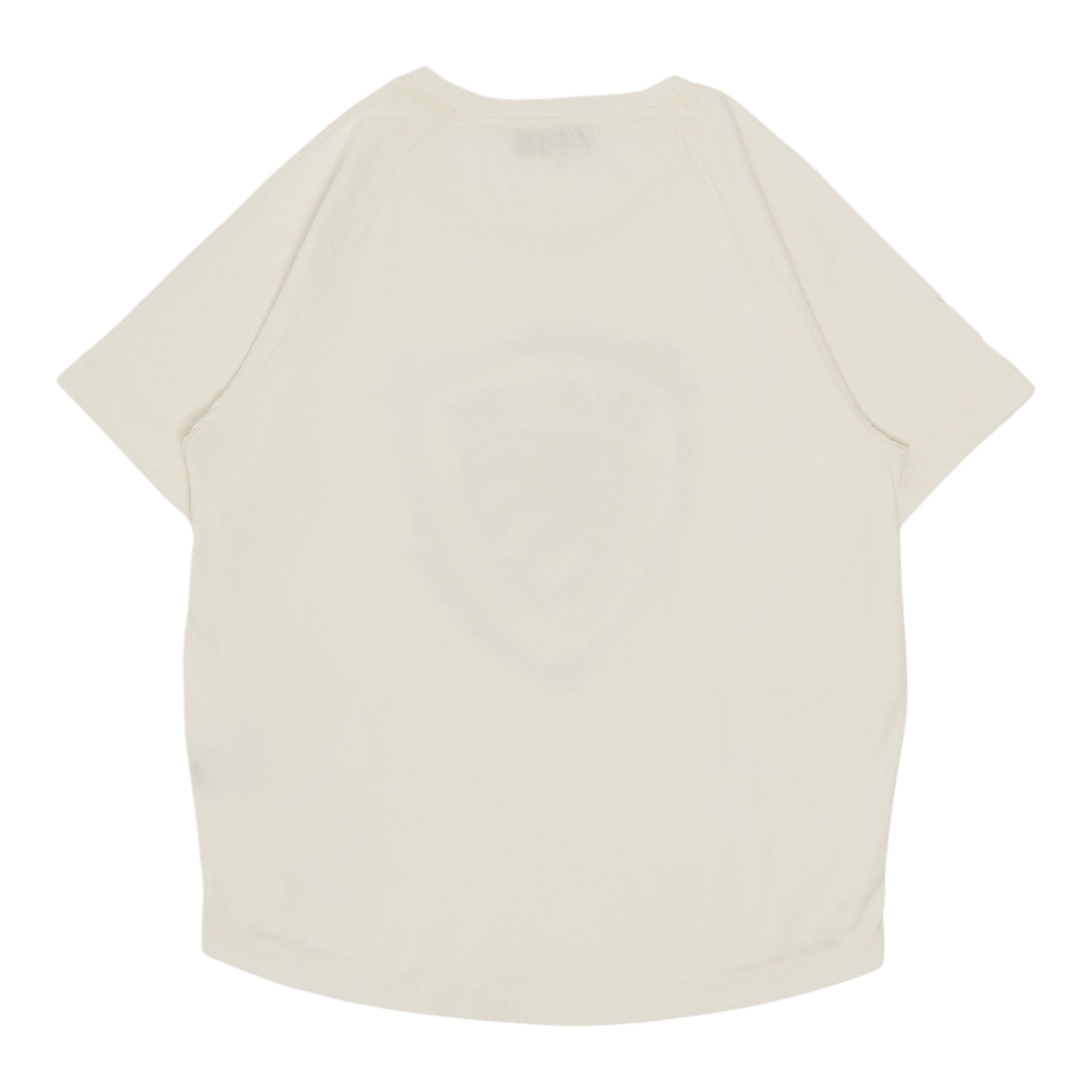 Blauer T-Shirt tinta unita con Stampa Bianco per Bambina 25SBLGH02495 BIANCO BLAUER 