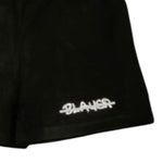 Blauer Short tinta unita con Logo Nero per Bambina 25SBLGP05549 NERO BLAUER 