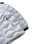 Blauer Giubbino tinta unita con Zip E Cappuccio Bianco per Neonato 25WBBXC02456XX BIANCO BLAUER 