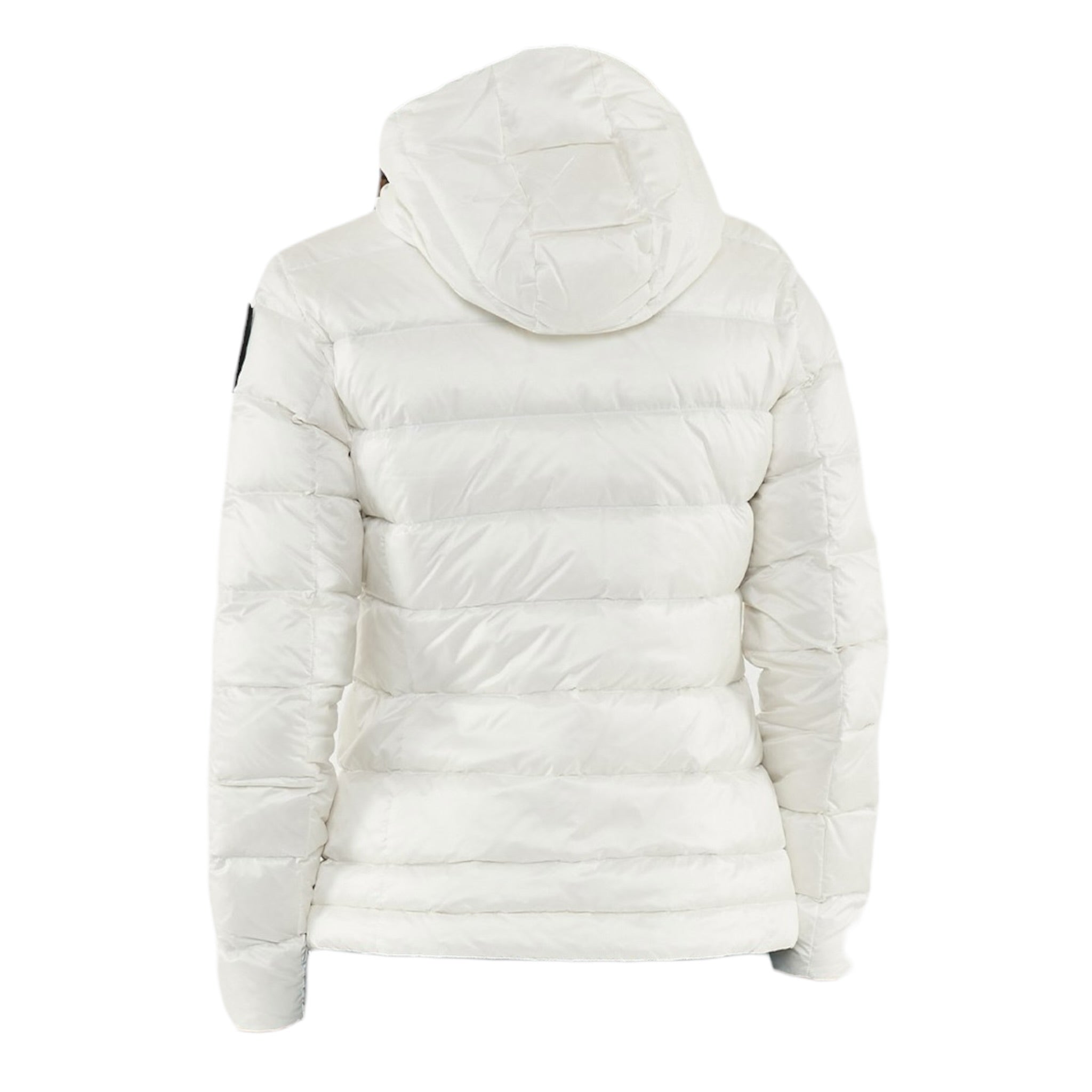 Blauer Giubbino tinta unita con Zip E Cappuccio Bianco per Bambina 25WBLC02391 BIANCO BLAUER 