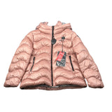 Blauer Giubbino tinta unita con Zip E Cappuccio Rosa per Bambina 25WBLGC02394 ROSA BLAUER 