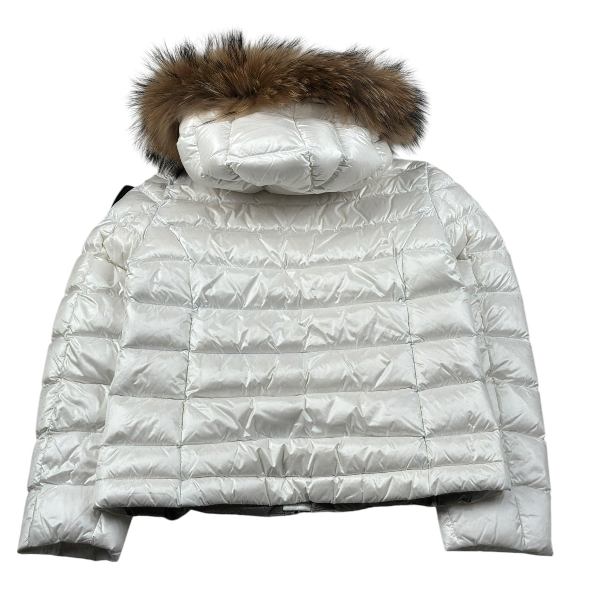 Blauer Giubbino tinta unita con Zip E Cappuccio Bianco per Bambina 25WBLGC03380 BIANCO BLAUER 