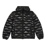 Blauer Giubbino tinta unita con Cappuccio Nero per Neonata 25WBLGC03385N NERO BLAUER 