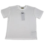 Blauer T-Shirt tinta unita con Stampa Bianco per Bambino 25WBLKH02477J BIANCO BLAUER 