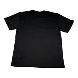 Blauer T-Shirt tinta unita con Stampa Nero per Bambino 25WBLKH02477J NERO BLAUER 