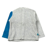 Boboli Shirt In Ciniglia tinta unita Grigio per Neonato 128089 GRIGIO BOBOLI 