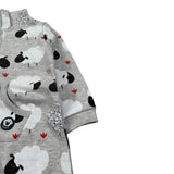 Boboli Tutina Manica Lunga tinta unita Grigio per Neonato 148047 GRIGIO BOBOLI 