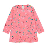 Boboli Abito Manica Lunga Stampa Fantasia Rosa per Bambina 233053 ROSA BOBOLI 
