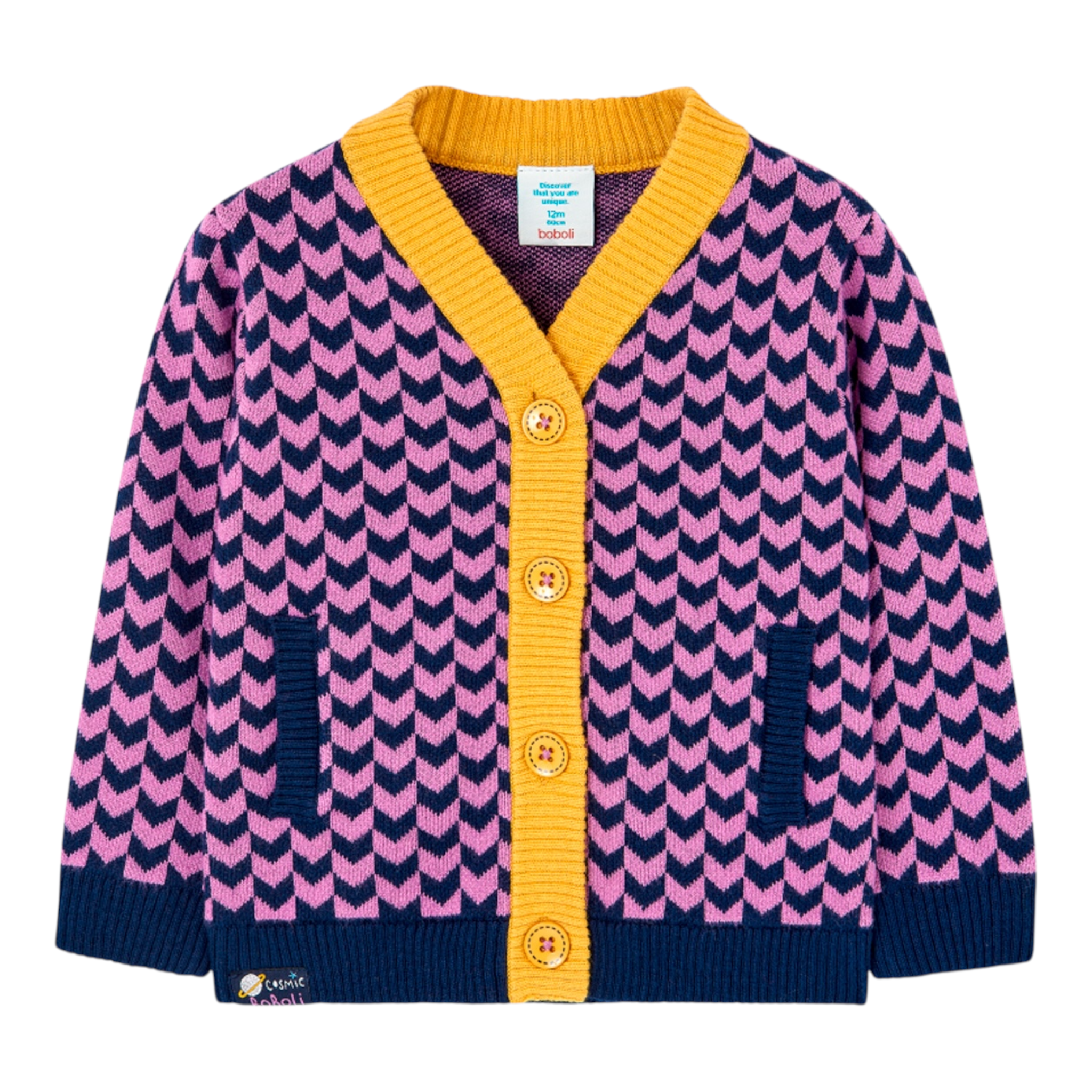 Boboli Cardigan Fantasia Lilla per Neonata 247036 LILLA BOBOLI 