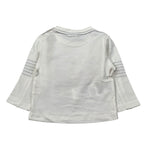 Boboli Shirt Girocollo tinta unita con Stampa Bianco per Neonato 323064 BIANCO BOBOLI 