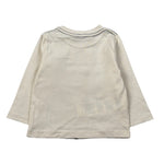 Boboli Shirt Girocollo tinta unita con Stampa Beige per Neonato 331052 BEIGE BOBOLI 