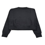 Boboli Felpa Chiusa Girocollo tinta unita Nero per Bambina 433178 NERO BOBOLI 