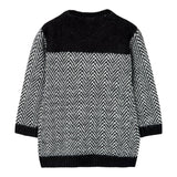 Boboli Abito Manica Lunga Stampa Fantasia Nero per Bambina 437082 NERO BOBOLI 