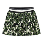 Boboli Gonna Stampa Fantasia con Elastico In Vita Verde per Bambina 437093 VERDE BOBOLI 