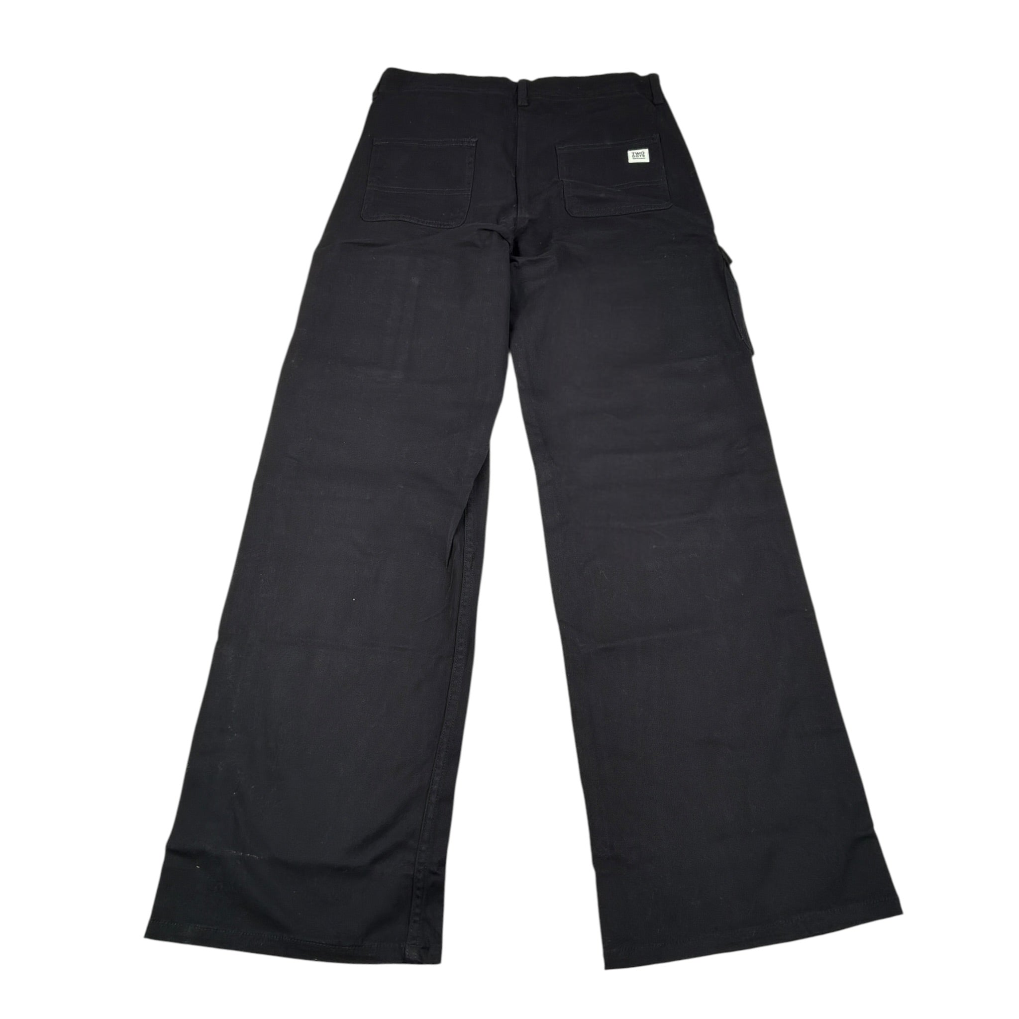 Boboli Jeans tinta unita Modello Palazzo Nero per Bambina 437105 NERO BOBOLI 