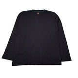 Boboli Shirt Girocollo tinta unita con Stampa Nero per Bambino 516068 NERO BOBOLI 