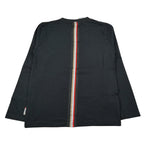 Boboli Shirt Girocollo tinta unita con Stampa Nero per Bambino 525237 NERO BOBOLI 