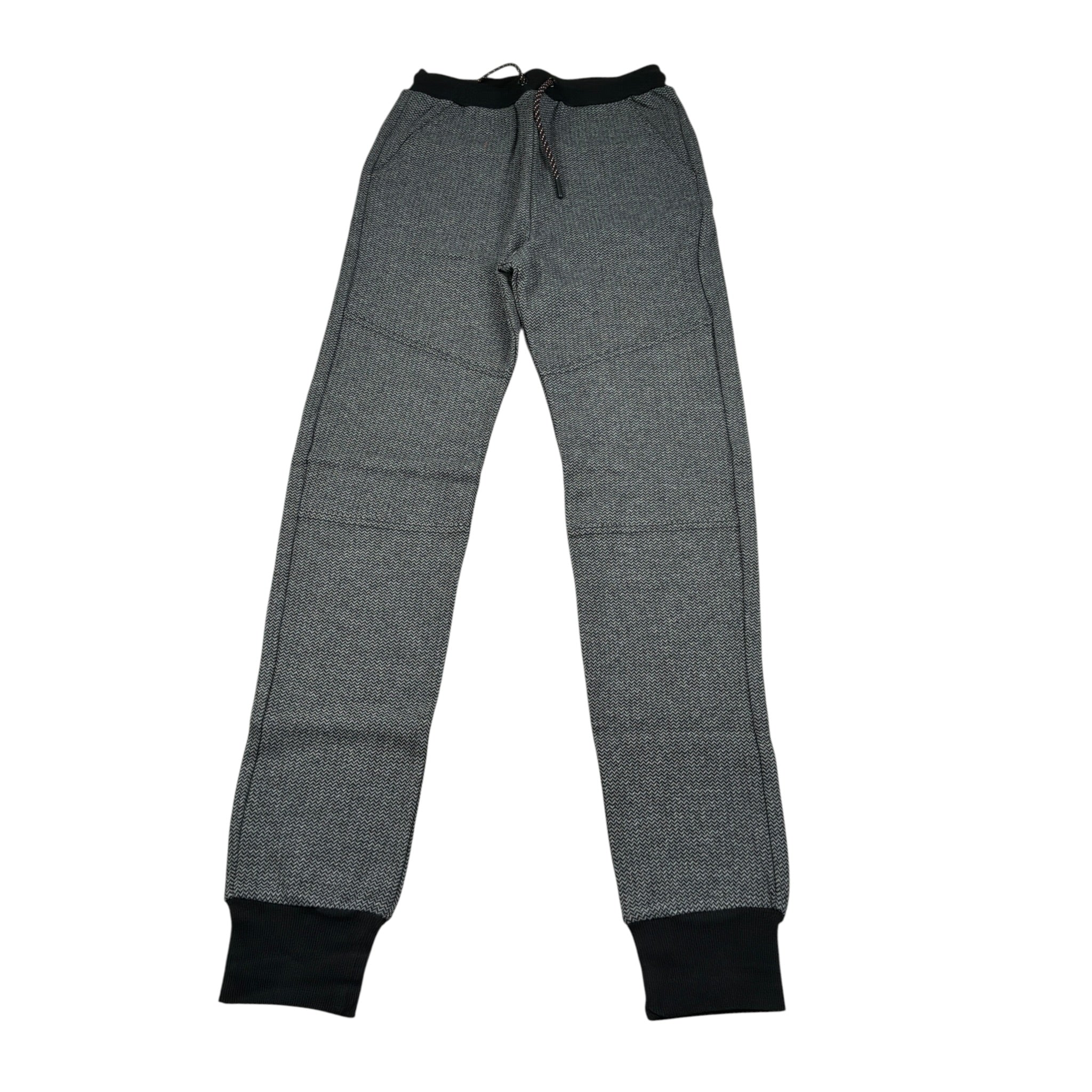 Boboli Pantalone tinta unita Microfantasia Nero per Bambino 525259 NERO BOBOLI 