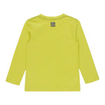 Boboli Shirt Girocollo tinta unita con Stampa Verde per Bambino 591005 VERDE BOBOLI 