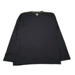 Boboli Shirt Girocollo tinta unita con Stampa Nero per Bambino 593029 NERO BOBOLI 